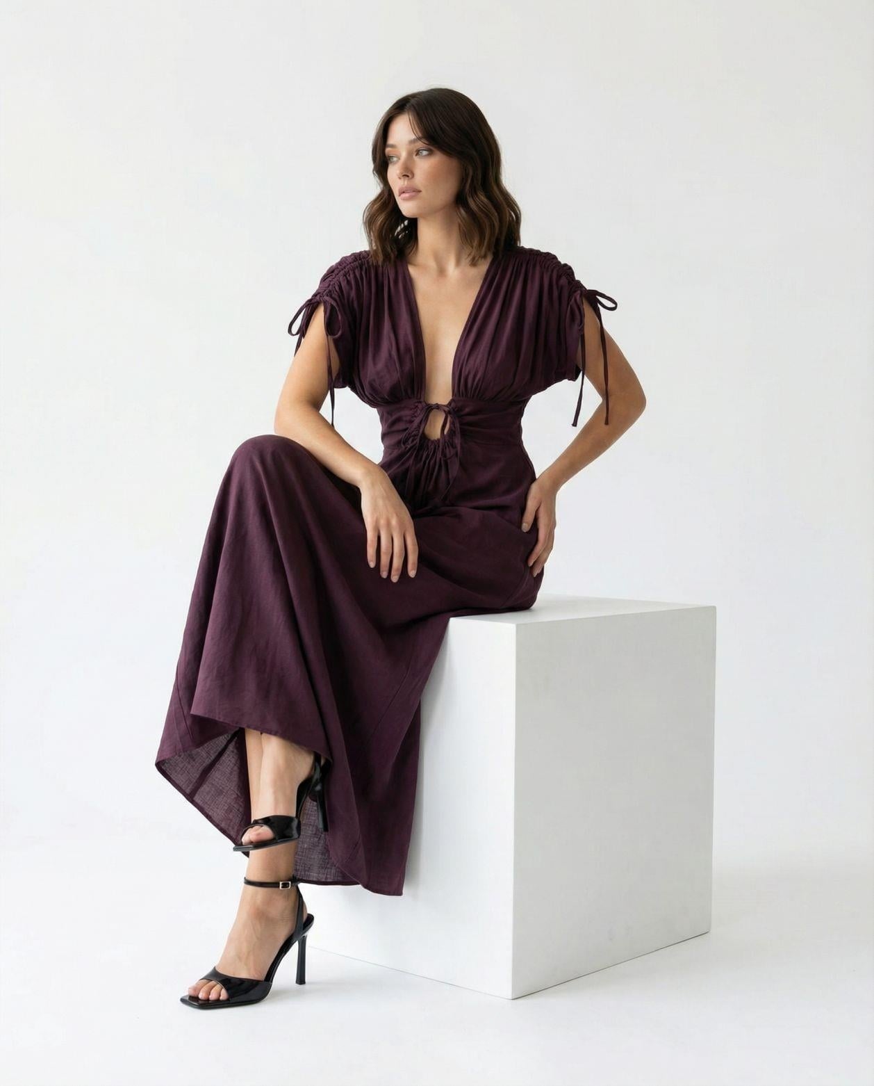 7558 ELBİSE-BORDO