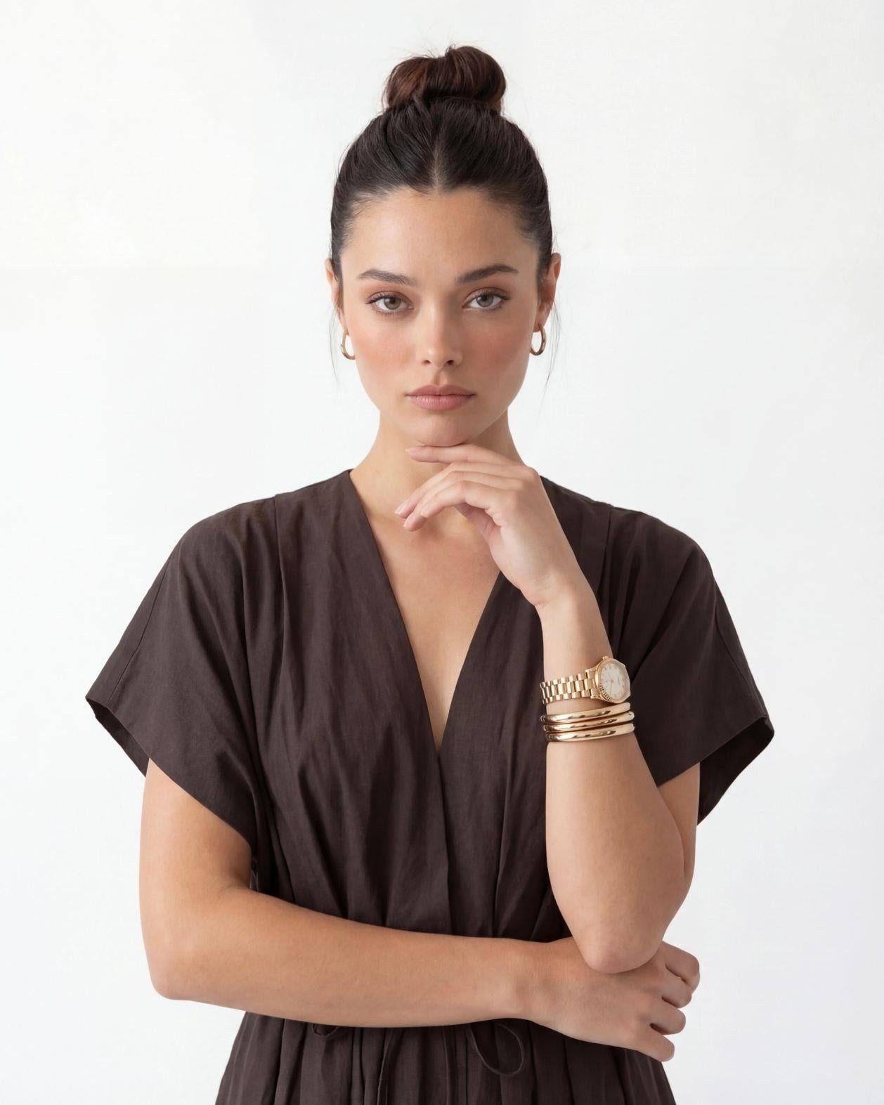 7585 ELBİSE-KAHVE