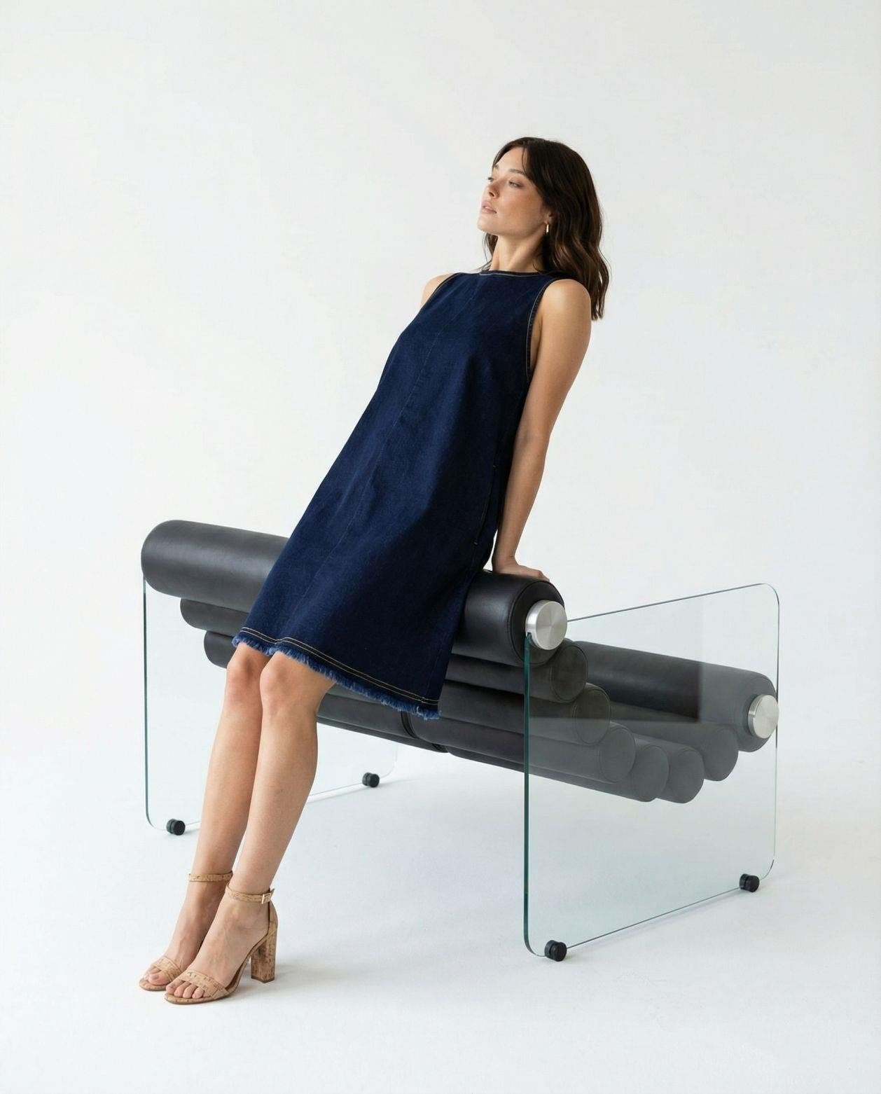 7588 KOT ELBİSE-DARK BLUE
