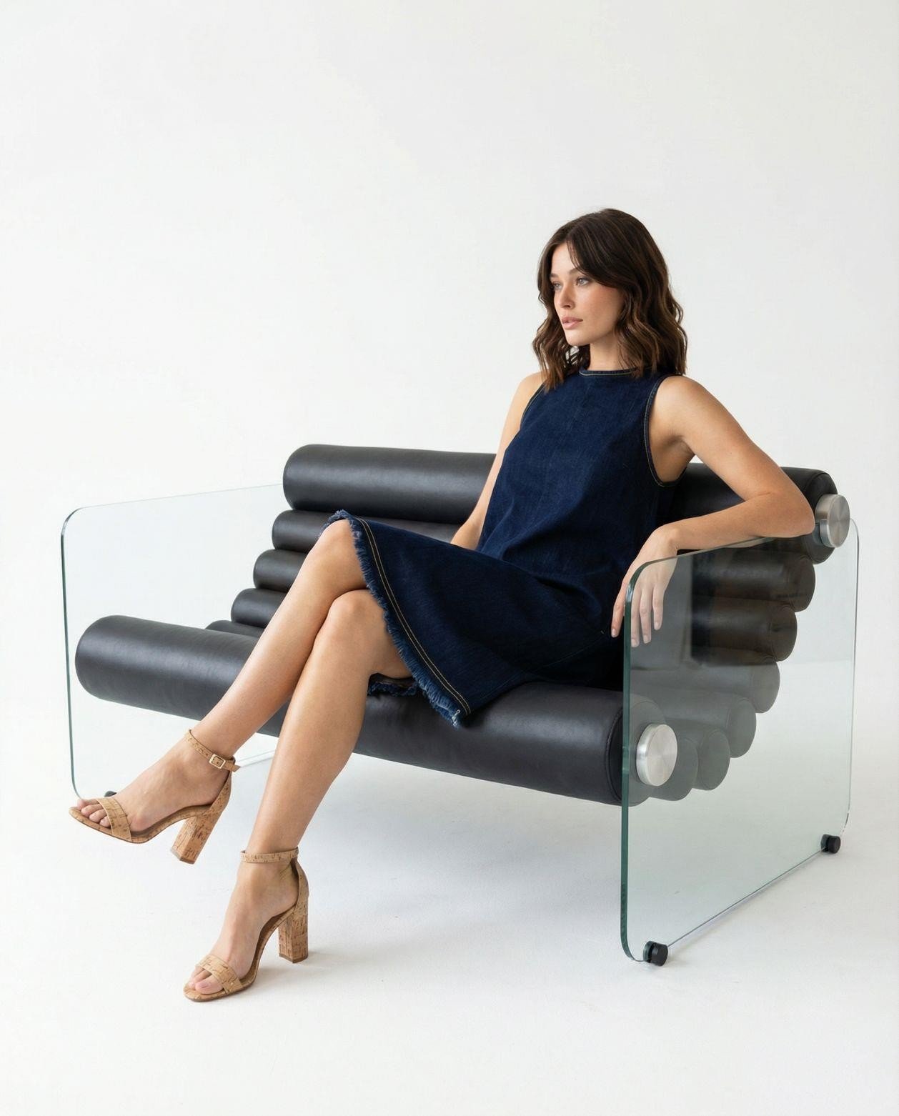 7588 KOT ELBİSE-DARK BLUE