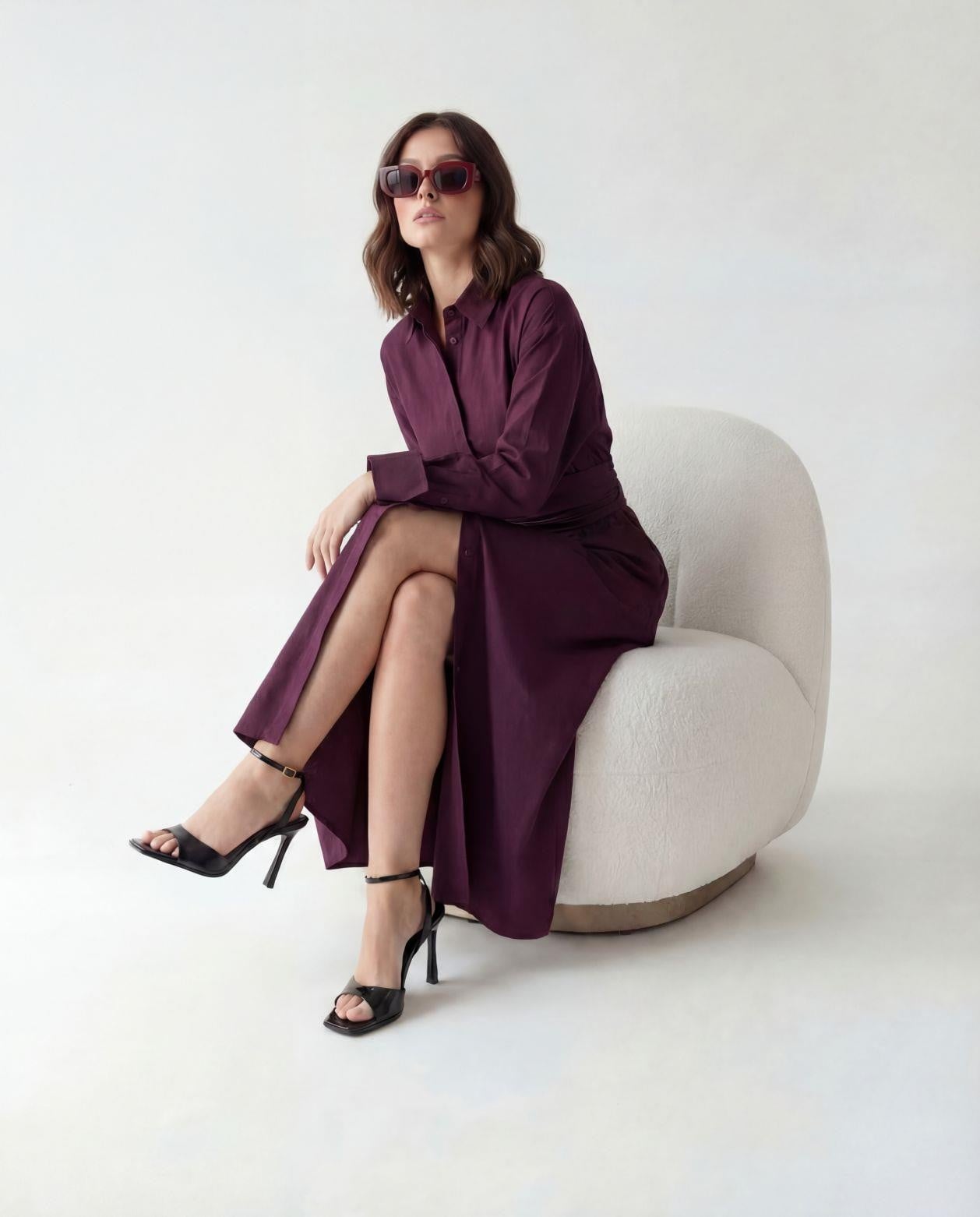 7605 ELBİSE-BORDO