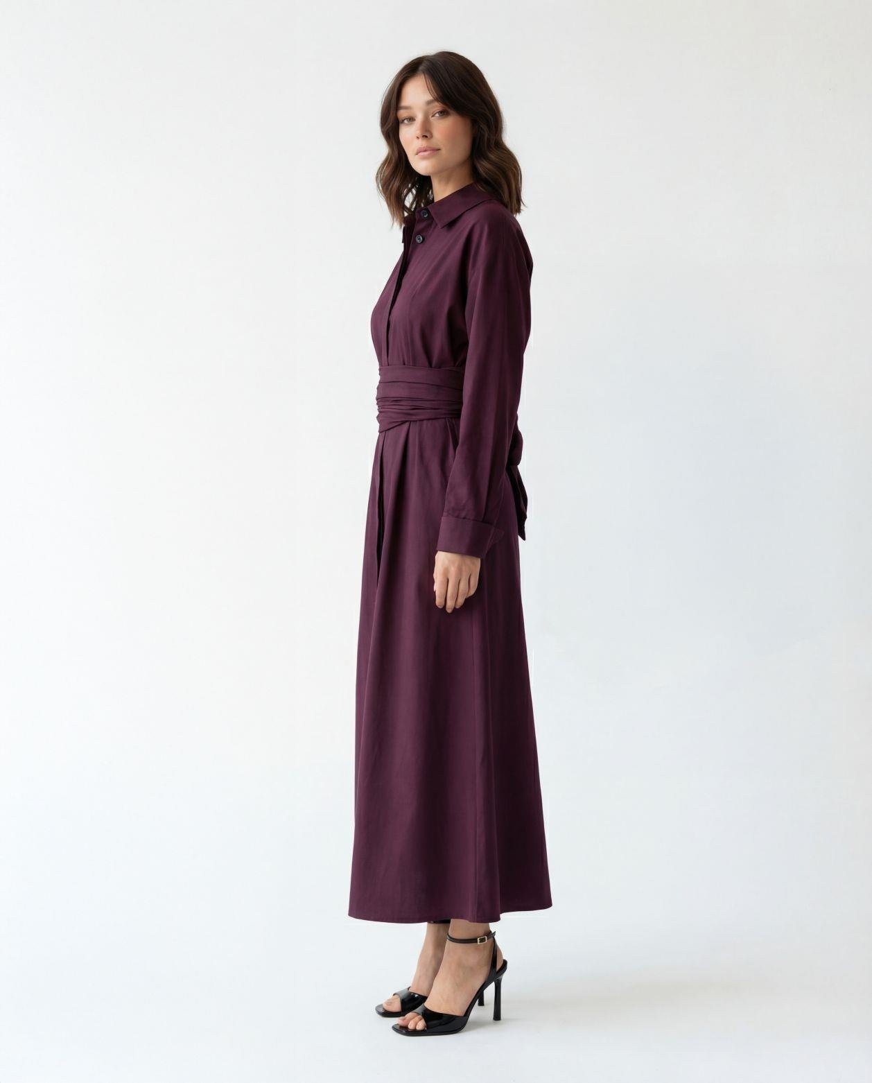 7605 ELBİSE-BORDO