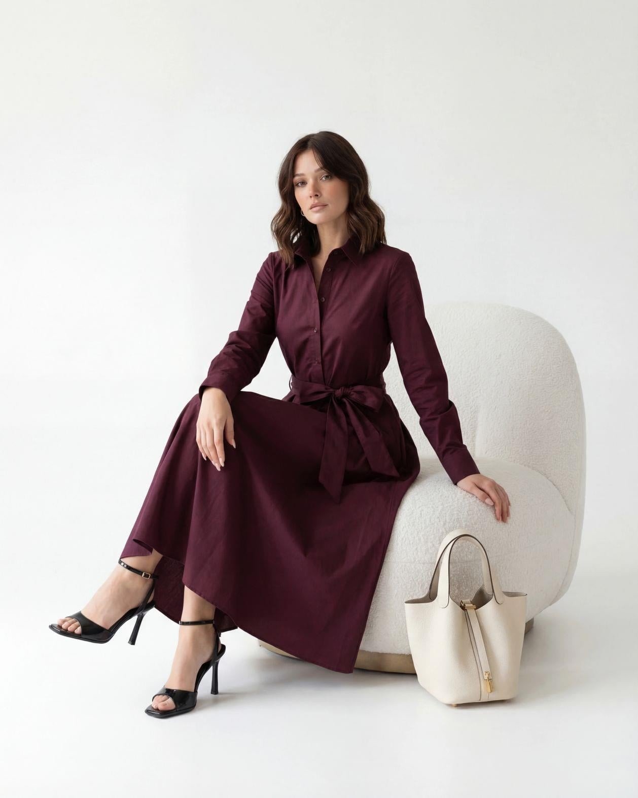7607 ELBİSE-BORDO