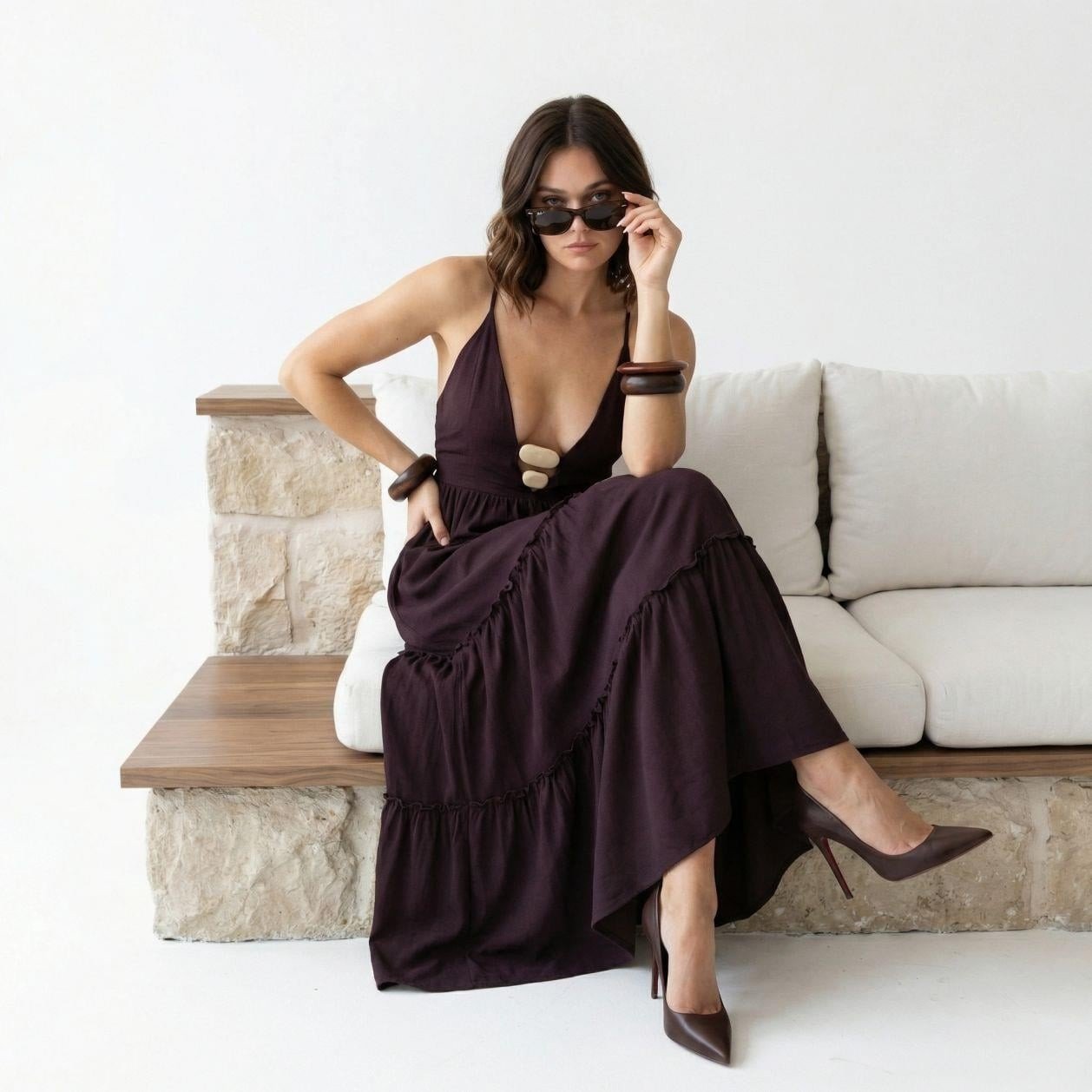 7620 ELBİSE-BORDO