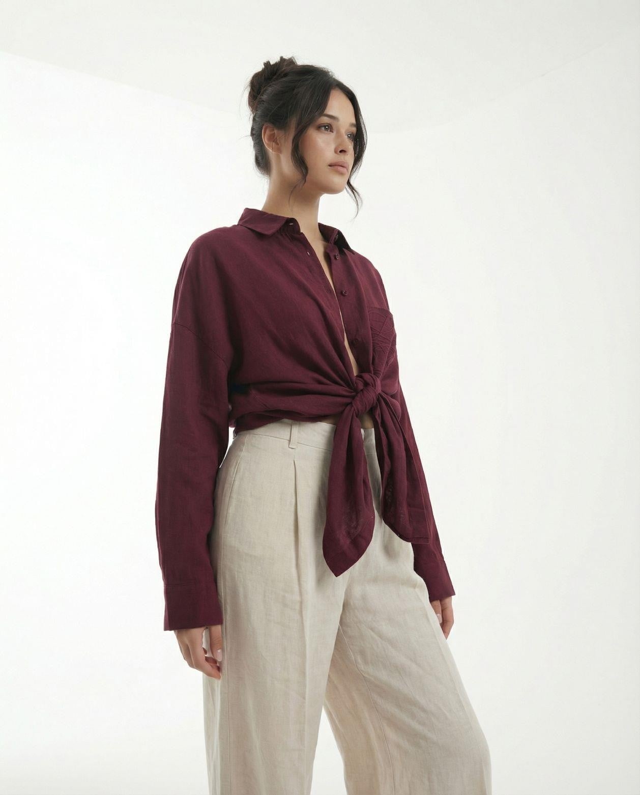 7629 GÖMLEK-BORDO