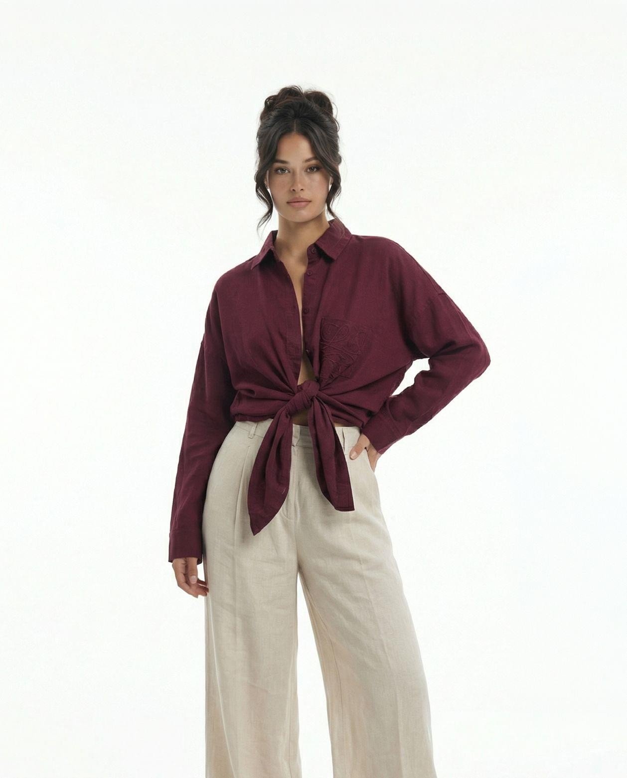 7629 GÖMLEK-BORDO