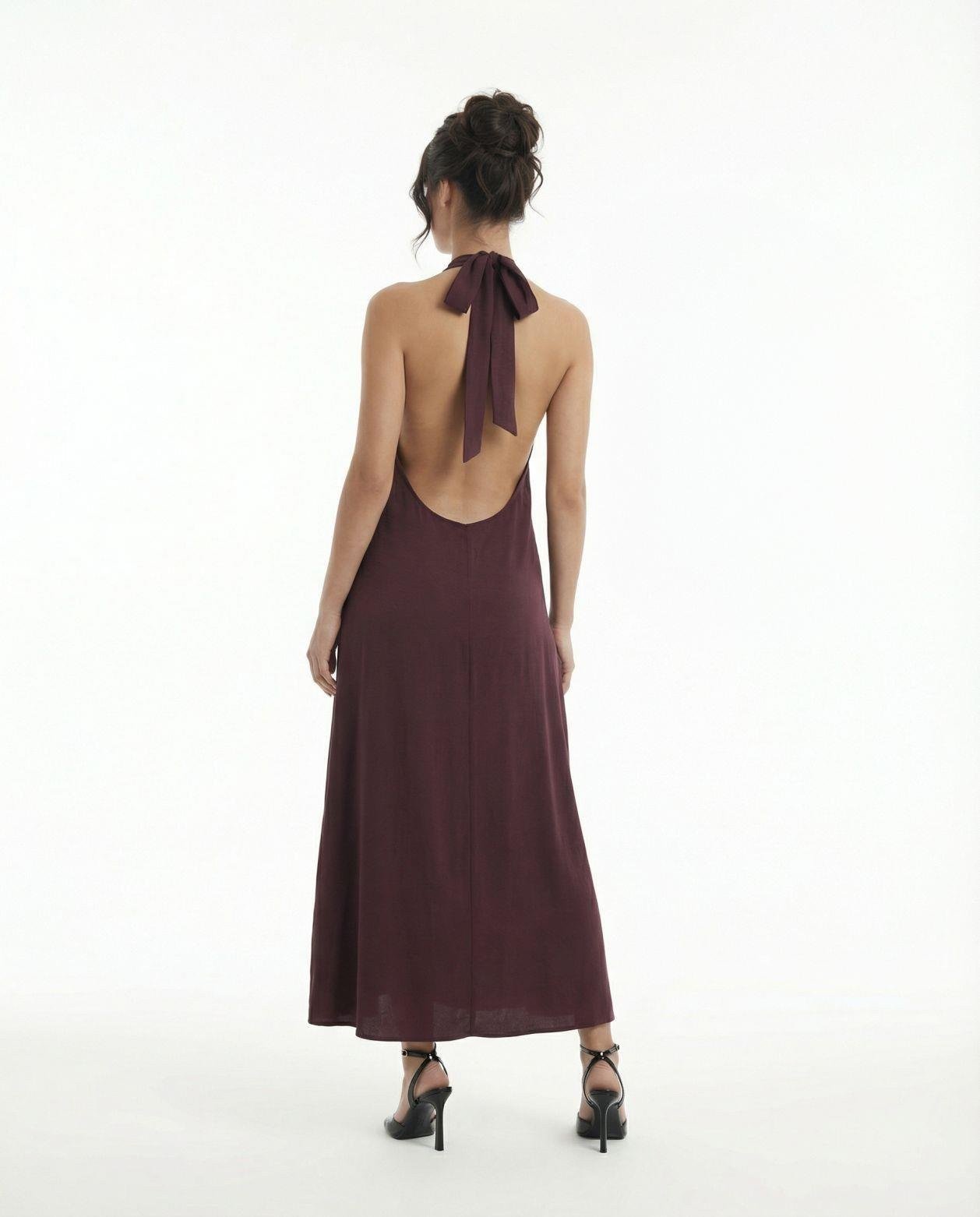 7636 ELBİSE-BORDO