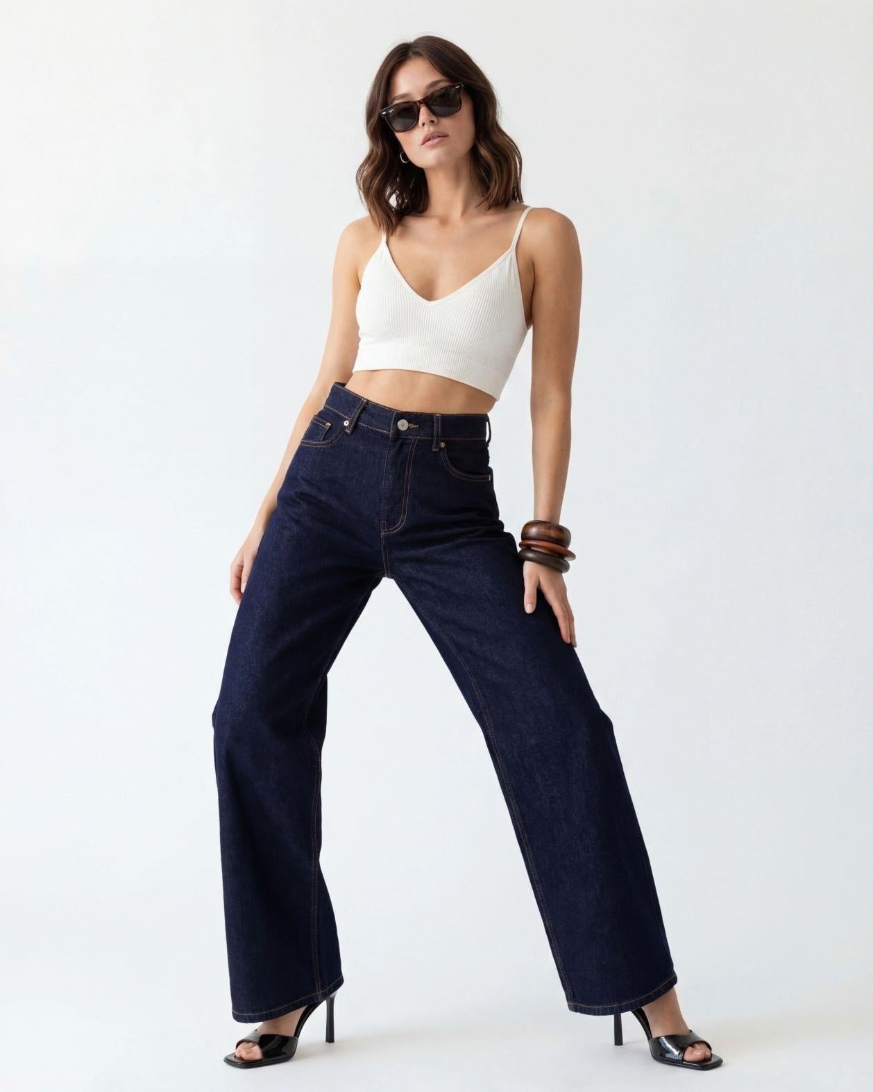 7640 KOT PANTOLON-DARK BLUE