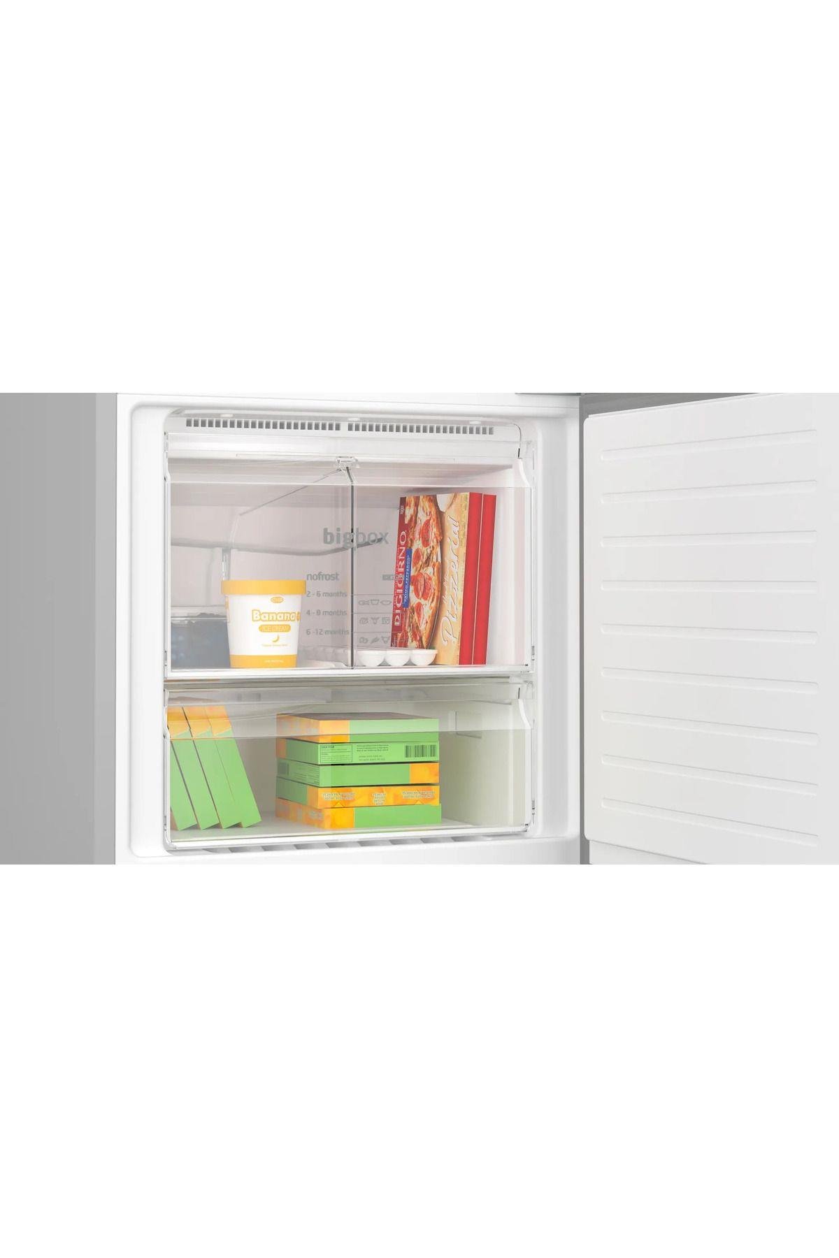 Alttan Donduruculu Buzdolabı 186 x 70 cm Kolay temizlenebilir Inox