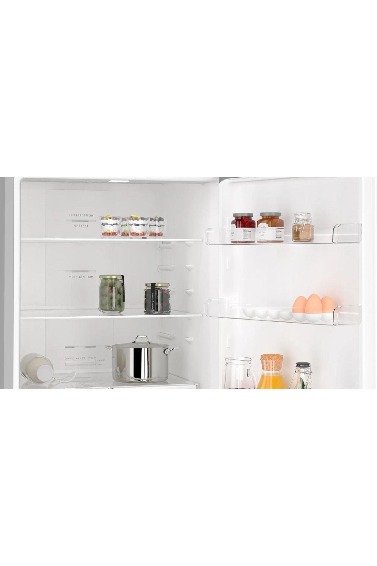 Alttan Donduruculu Buzdolabı 186 x 70 cm Kolay temizlenebilir Inox