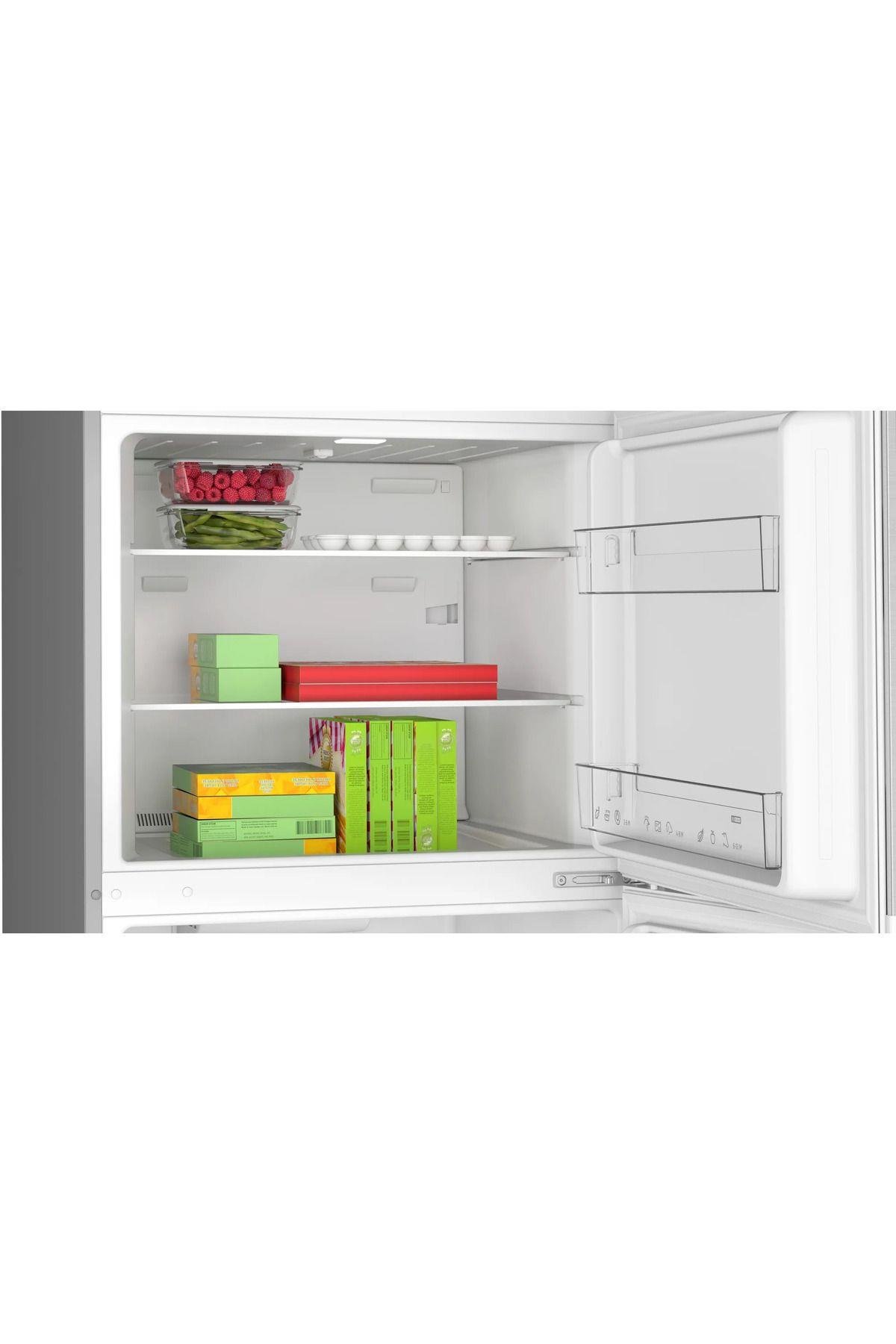 Üstten Donduruculu Buzdolabı 186 x 70 cm Kolay temizlenebilir Inox