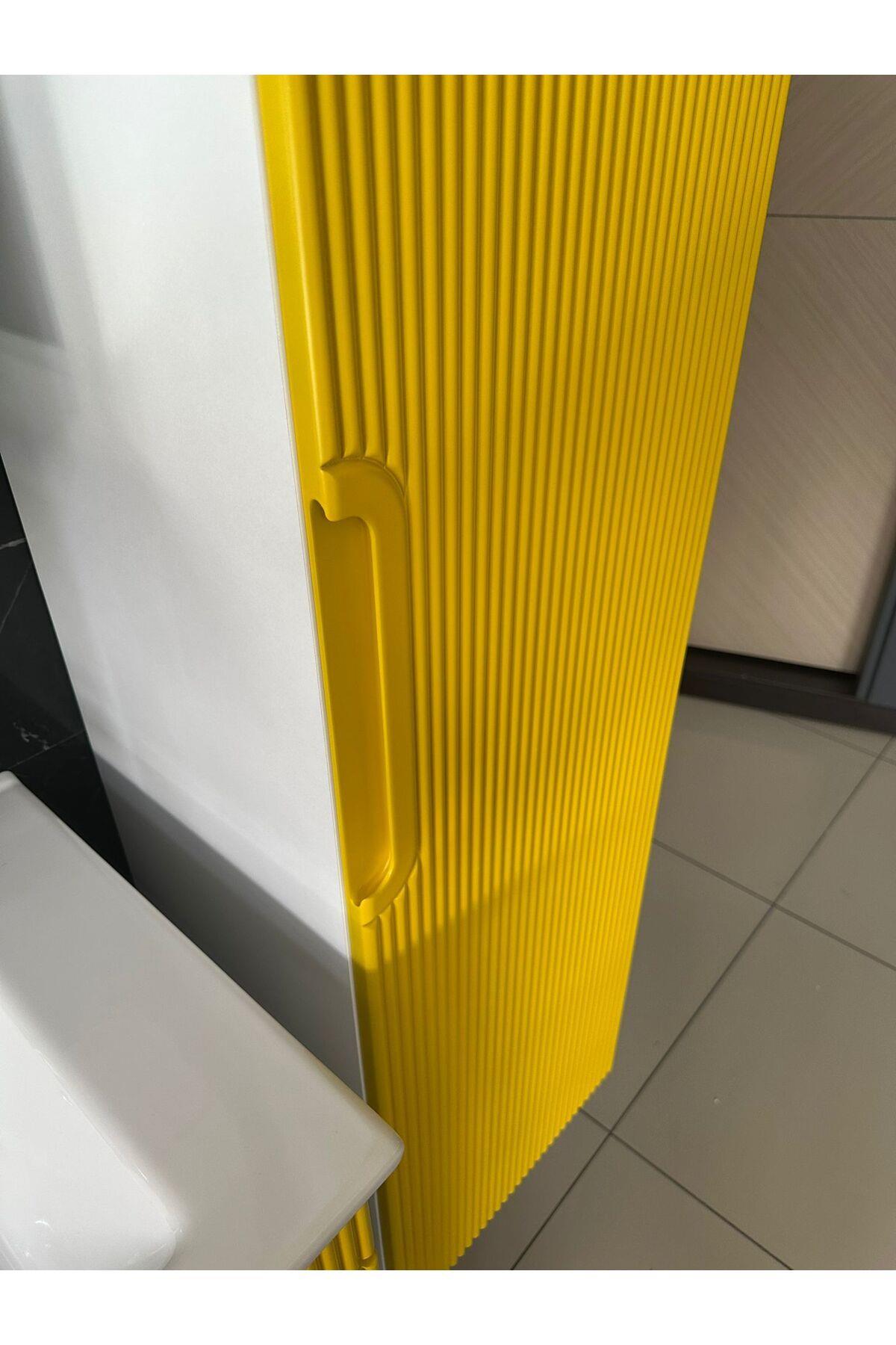 65 cm LAKE BANYO DOLABI AYNALI VE BOY DOLAPLI CNC İŞLEMELİ