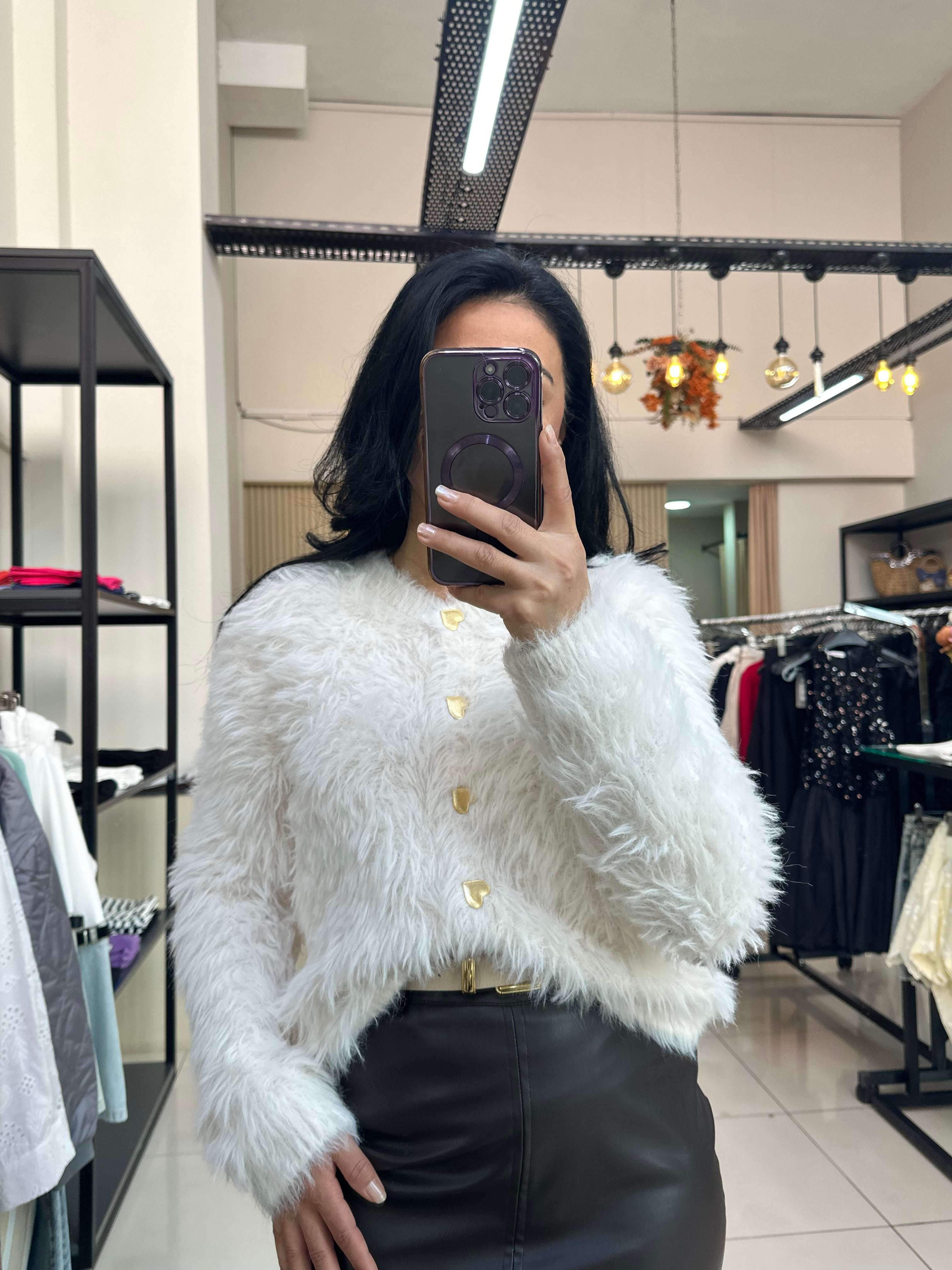 Peluş ceket