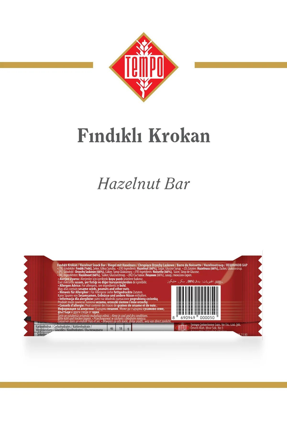 Fındıklı Krokan 40 g x 12 Adet