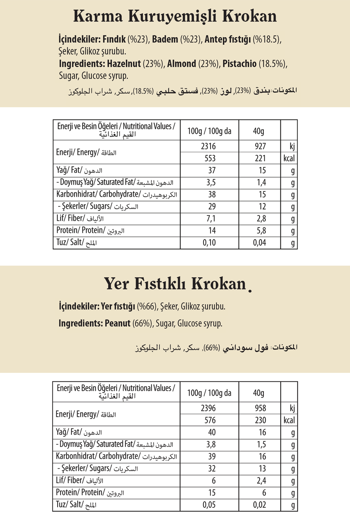 Karma Krokan Kutu x 10 Adet (5 Çeşit)