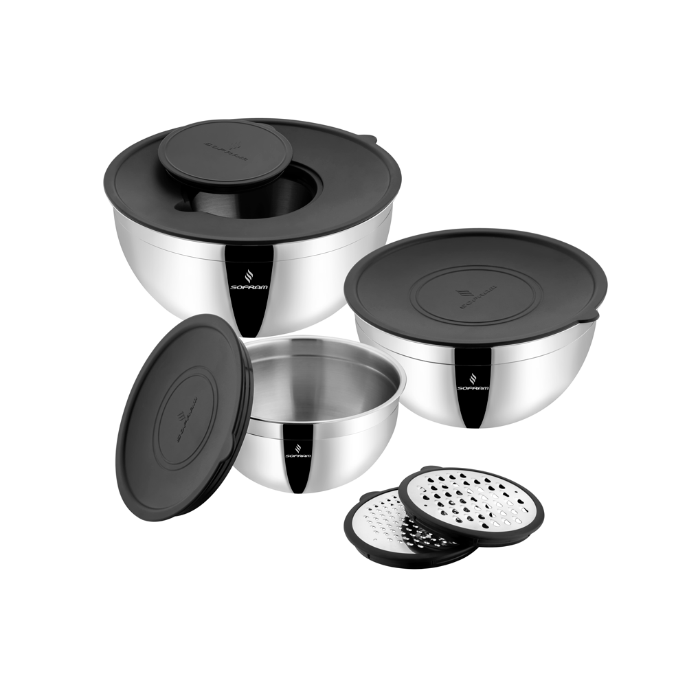 Sofram 9 Parça Saklama ve Karıştırma Kabı Seti