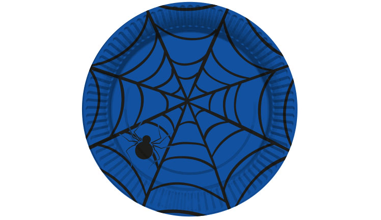 MAVİ ÖRÜMCEK KARTON TABAK