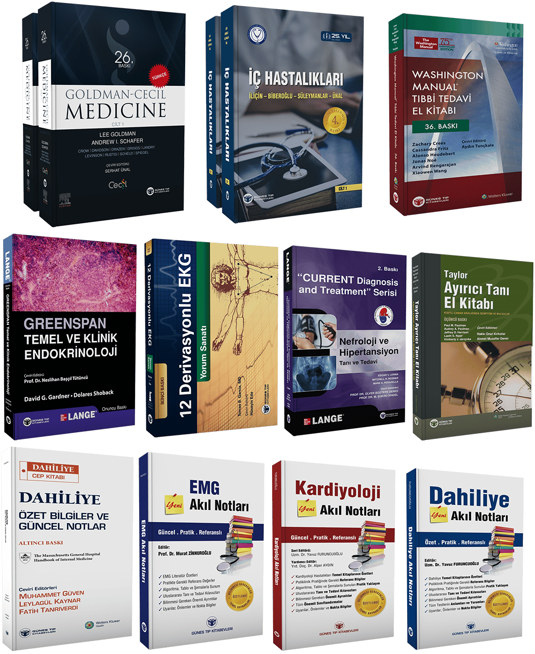 2024 - İç Hastalıkları Asistan Seti (12 ÇOK SATAN BU SETTE)