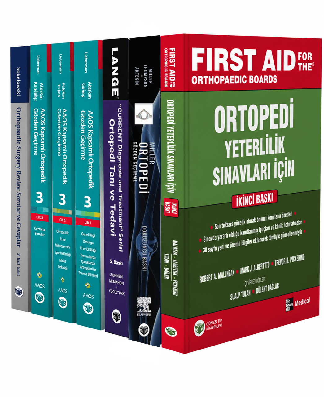 55. Yıl - Muhteşem Ortopedi Sınav Hazırlık Seti (6 ÇOK SATAN BU SETTE)