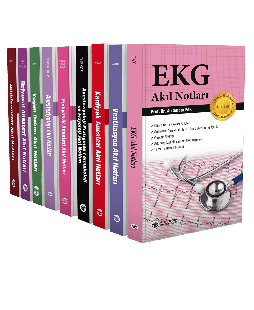 55. Yıl - Muhteşem Akıl Notları Anestezi Seti (9 ÇOK SATAN BU SETTE)