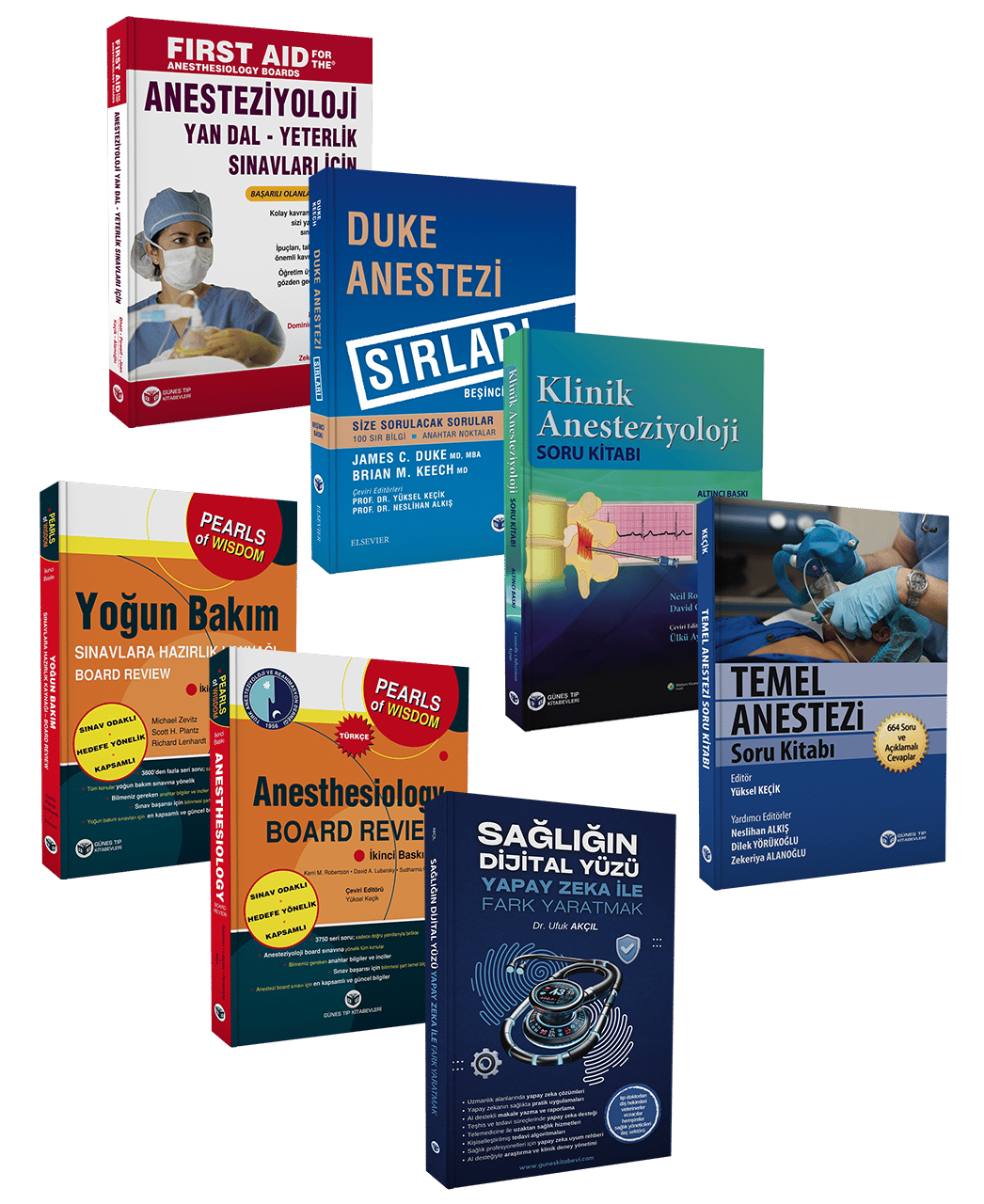55. Yıl - Muhteşem Anestezi Yandal Soru Kitapları Seti (7 ÇOK SATAN BU SETTE)