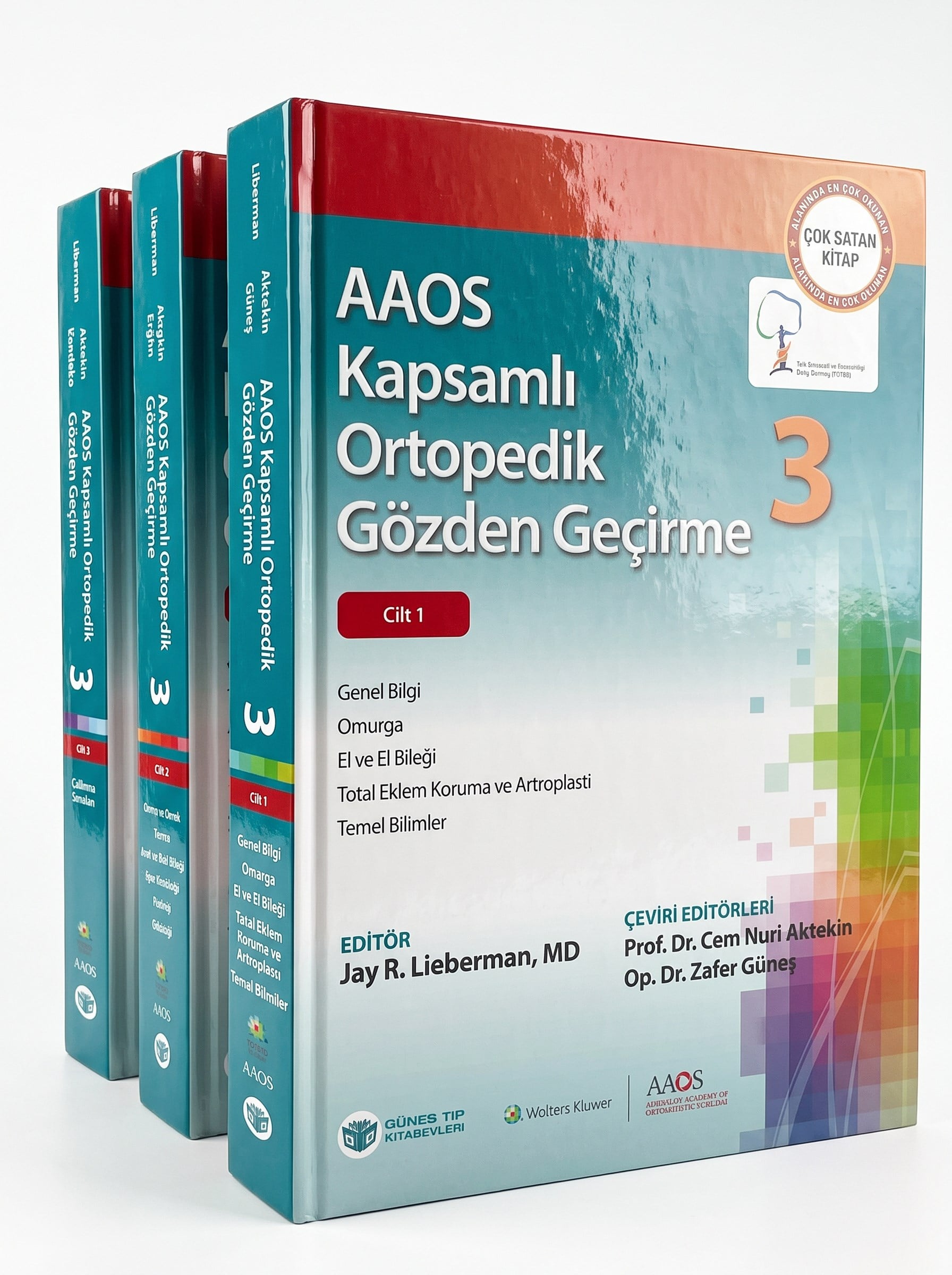 AAOS Kapsamlı Ortopedik Gözden Geçirme - 3 Cilt TOTBİD YAYINI