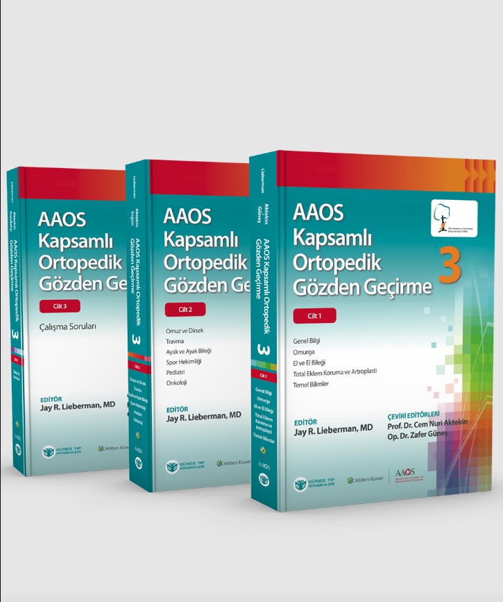 AAOS Kapsamlı Ortopedik Gözden Geçirme - 3 Cilt TOTBİD YAYINI