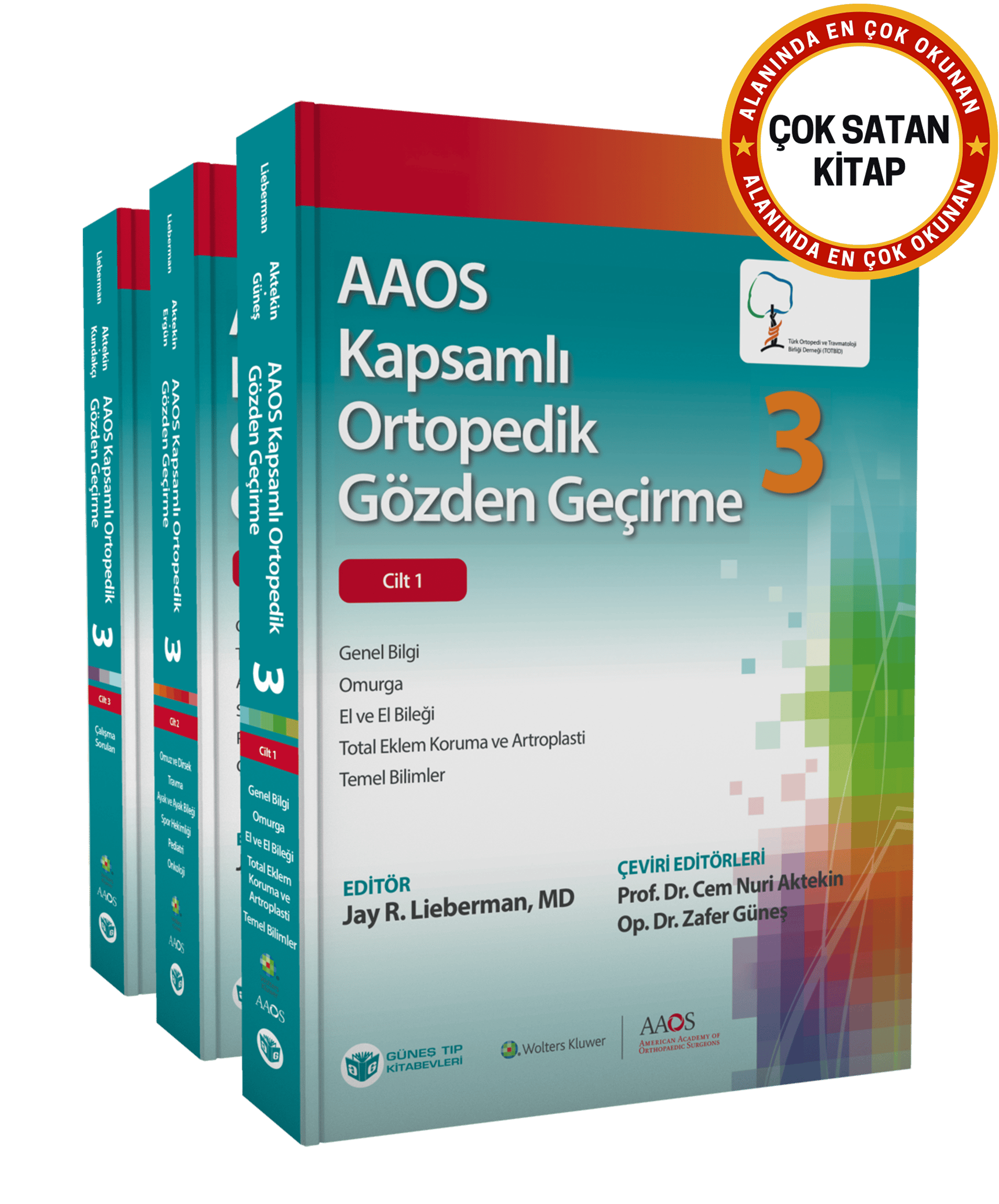 AAOS Kapsamlı Ortopedik Gözden Geçirme - 3 Cilt TOTBİD YAYINI