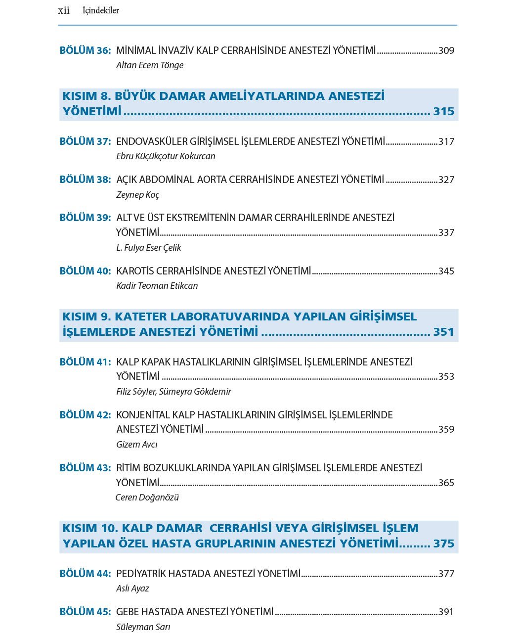 Anestezi Teknikerinin Kalp ve Damar Cerrahisi Anestezisi El Kitabı