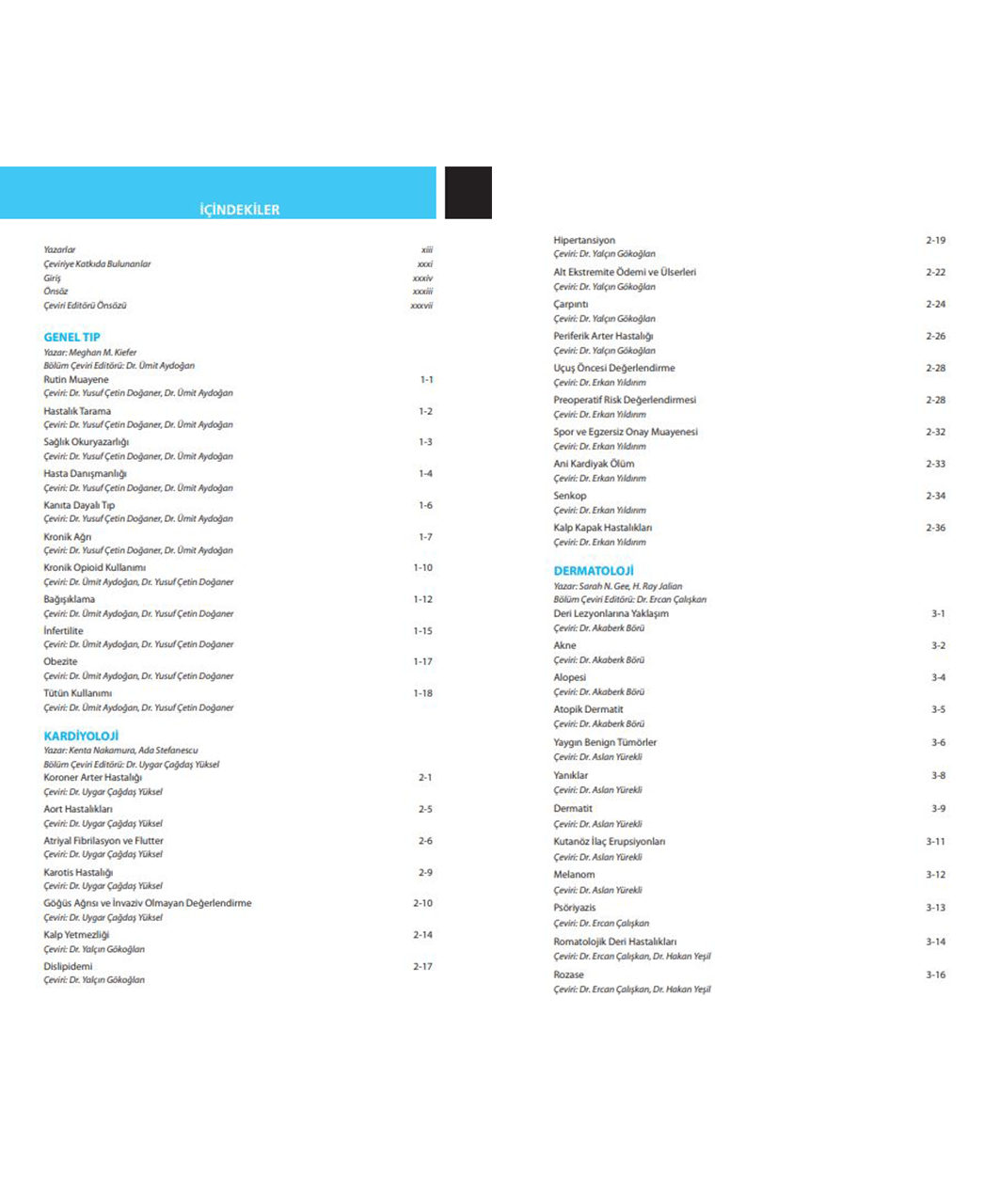 Birinci Basamak Cep Kitabı Özet Bilgiler ve Güncel Notlar