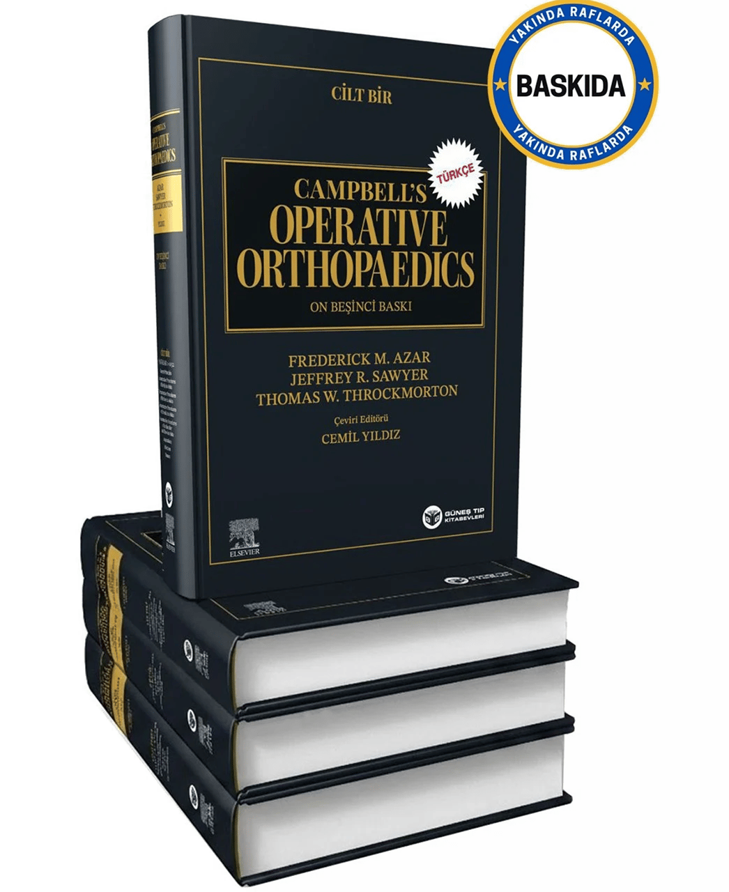 Campbell's Operative Orthopaedics 4 Cilt Türkçe - 15. Baskı