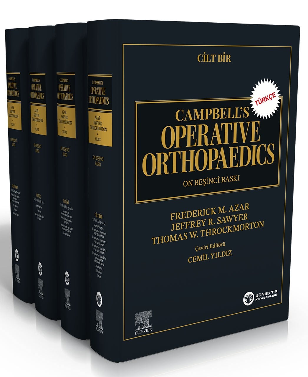 Campbell's Operative Orthopaedics 4 Cilt Türkçe 15. Baskı