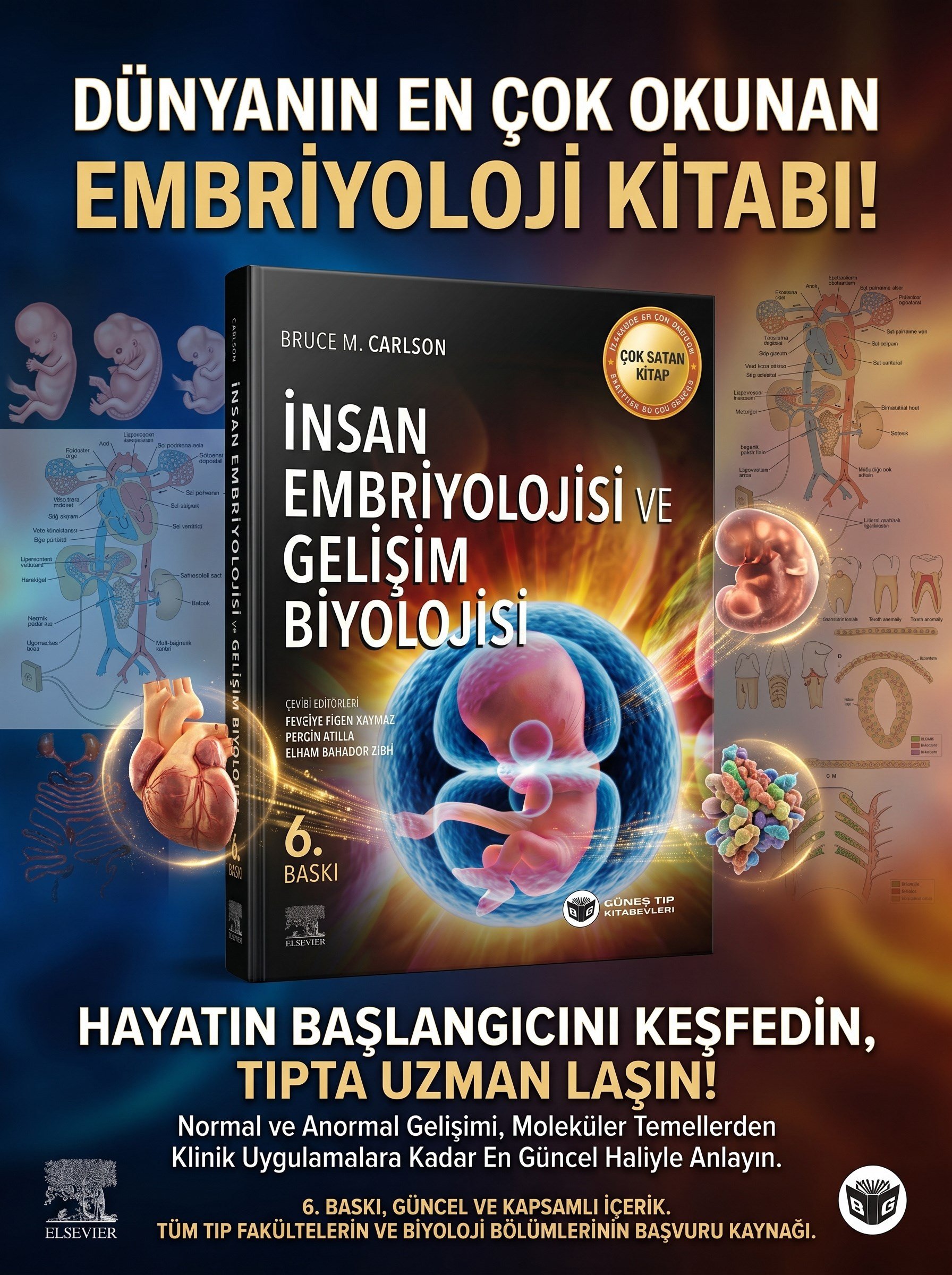 Carlson: İnsan Embriyolojisi ve Gelişim Biyolojisi