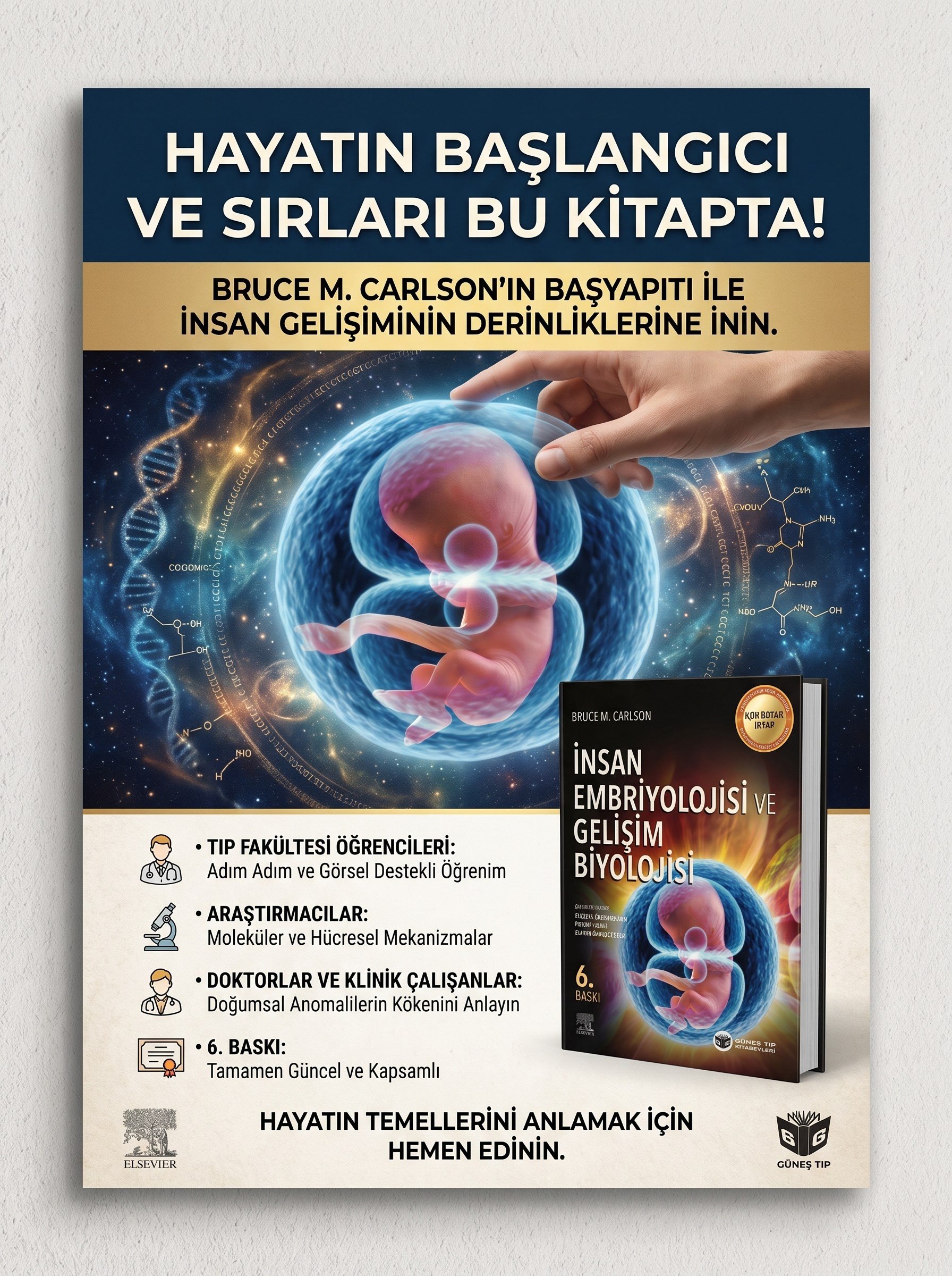 Carlson: İnsan Embriyolojisi ve Gelişim Biyolojisi