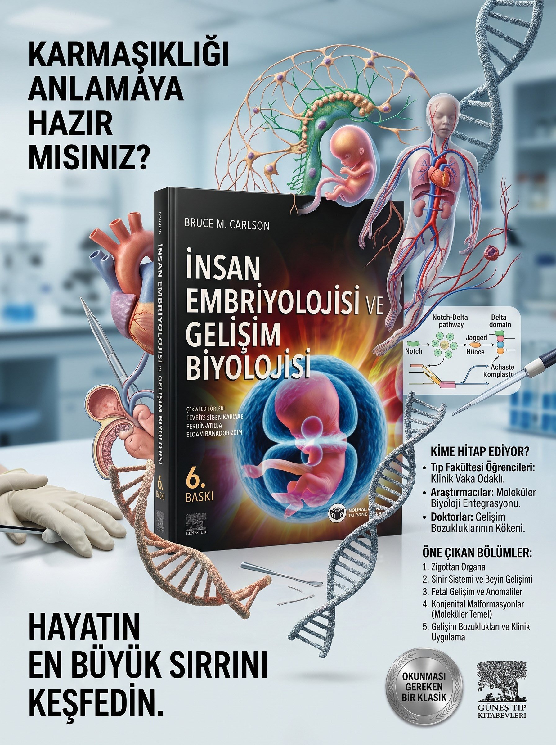 Carlson: İnsan Embriyolojisi ve Gelişim Biyolojisi