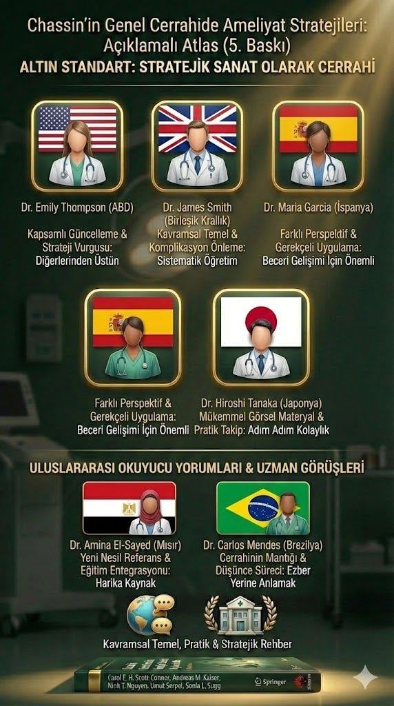 Chassin'ın  Genel Cerrahide Ameliyat Stratejileri (Genişletilmiş Teknik Atlas)