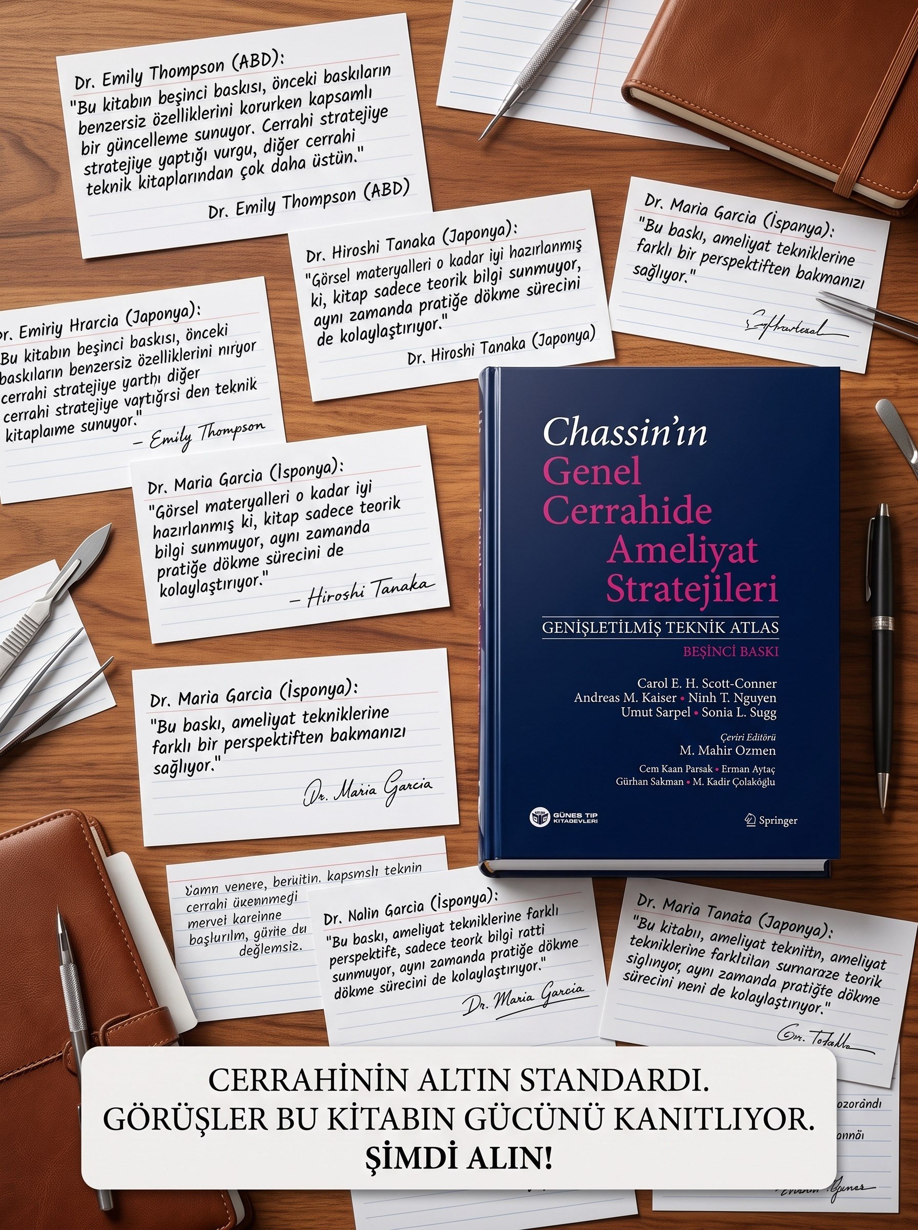 Chassin'ın  Genel Cerrahide Ameliyat Stratejileri (Genişletilmiş Teknik Atlas)