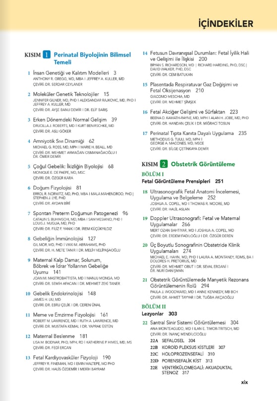 Creasy & Resnik Maternal - Fetal Tıp