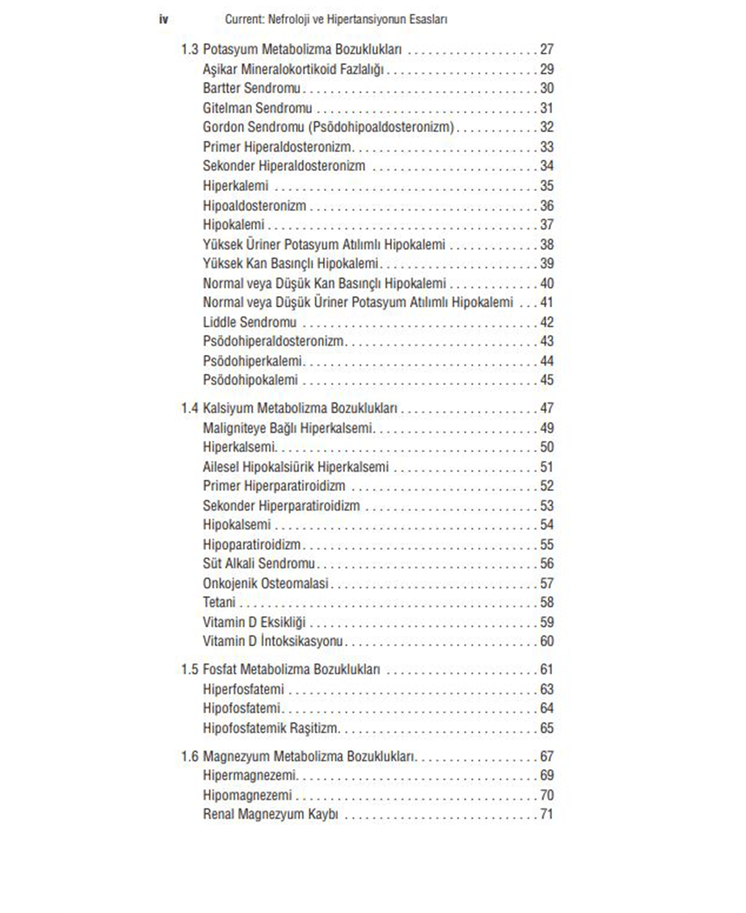 Current Essentials Nefroloji ve Hipertansiyon Esasları
