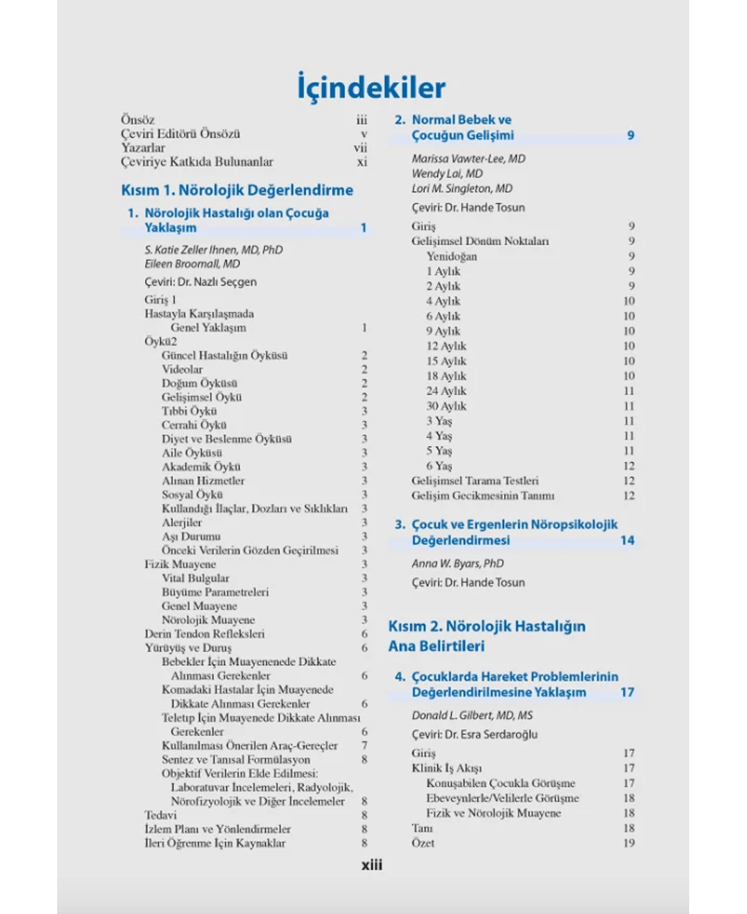 Current Tanı Ve Tedavi Pediatrik Nöroloji