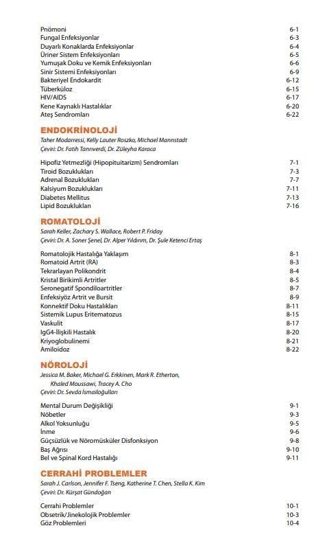 Dahiliye Özet Bilgiler ve Güncel Notlar