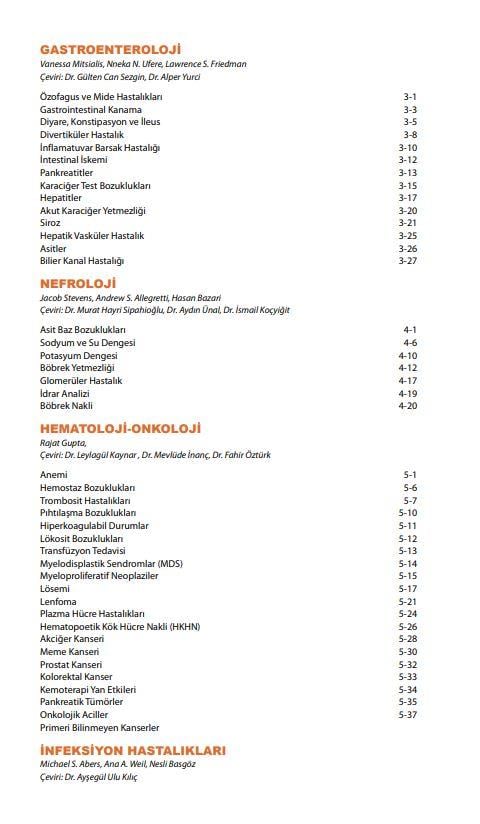 Dahiliye Özet Bilgiler ve Güncel Notlar