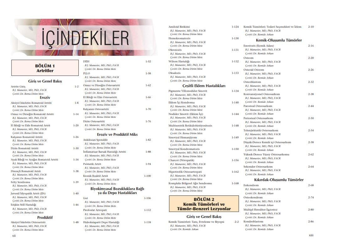 Diagnostic Imaging - Kas İskelet: Travma Dışı Hastalıklar