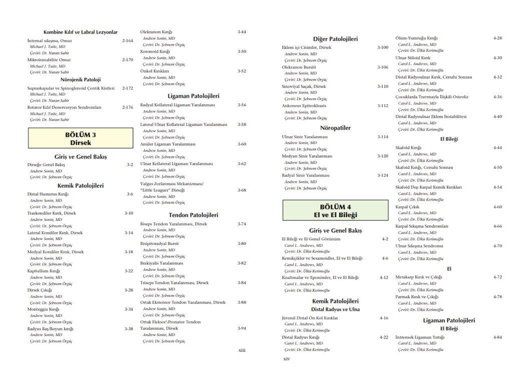 Diagnostic Imaging - Kas İskelet: Travma