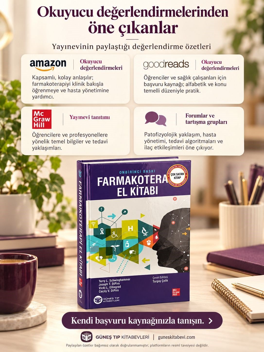 Dipiro Farmakoterapi El Kitabı 11. Baskı
