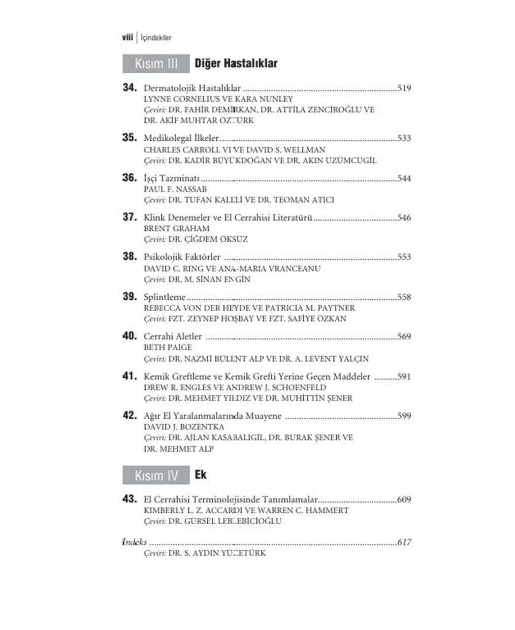 El Cerrahisi Cep Kitabı