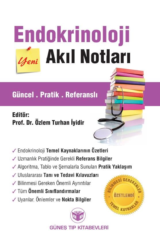 Endokrinoloji  Akıl Notları (En Çok Satan Tıp Kitapları Serisinden)