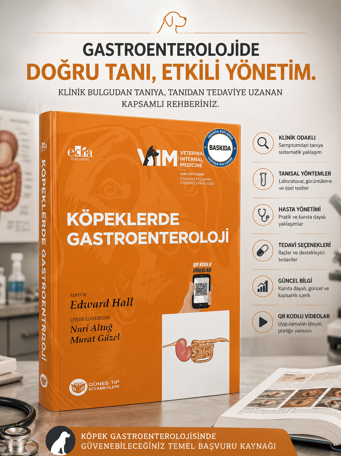 FELDMAN - Köpeklerde Gastroenteroloji (QR Kodlu Videolu)