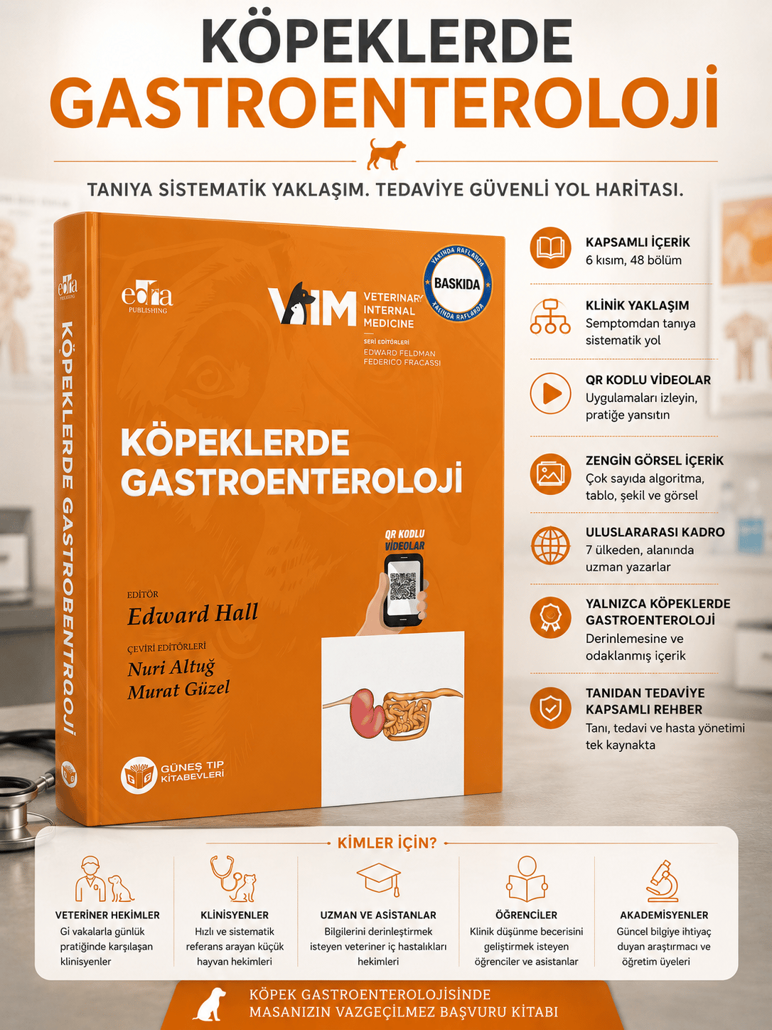FELDMAN - Köpeklerde Gastroenteroloji (QR Kodlu Videolu)