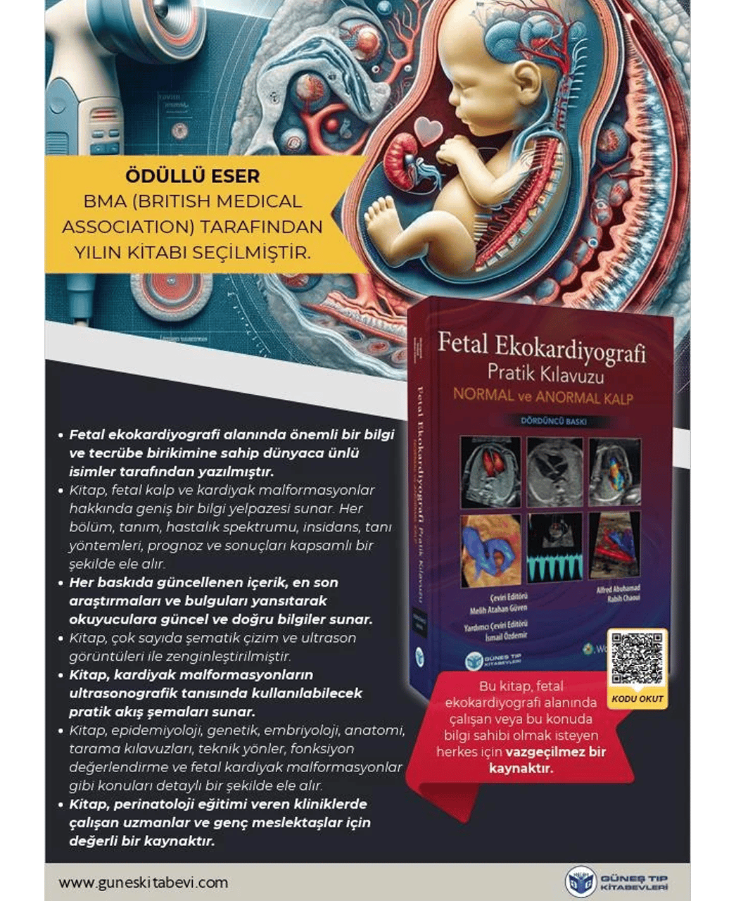 Fetal Ekokardiyografi Pratik Kılavuzu Normal ve Anormal Kalp 4. Baskı